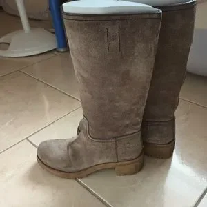 Prada Suede Lug boots As seen Beth Dutton